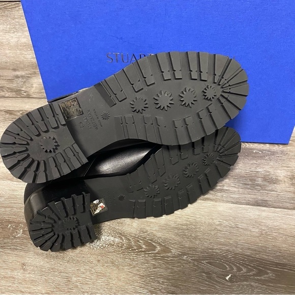 Stuart Weitzman | Luxering Suede Ankle Boots Size 8.5 NEW - Picture 13 of 15